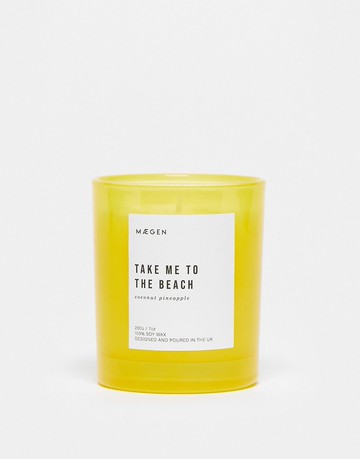 MAEGEN x ASOS Exclusive Take me to the Beach Candle-No colour