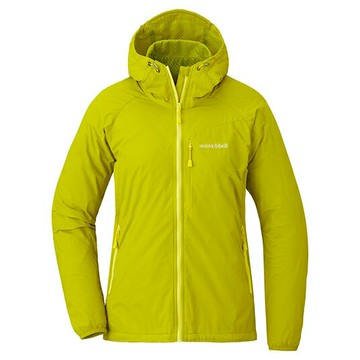 ├登山樂┤日本 mont-bell Light Shell女款連帽風衣  黃 # 1106646YL