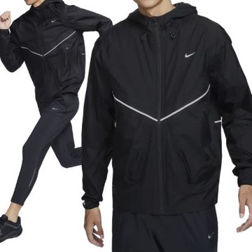 Nike As M Nk Sfadv Run Div Jkt 外套 男款 黑色 防潑水 連帽 FZ0623-010
