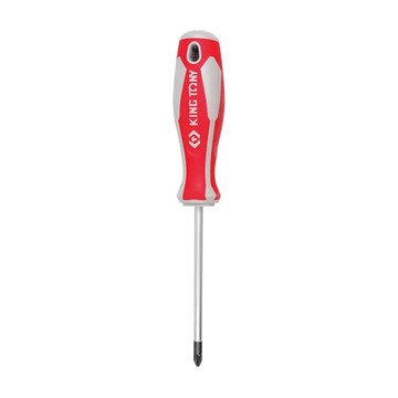 KING TONY 金統 米字軟柄 PZ1 80mm合金鋼圓形柄螺絲刀  1支