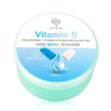 我的心機 玻尿酸+維他命B鎖水保濕凝膠300ml