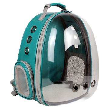 skylife 全景透明太空包  進口PC+600D牛津布  7色可選  29 x 27 x 42cm  綠色  1個