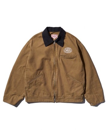 AECA Vintage Canvas Work Jacket巴恩風復古牛津帆布工裝外套