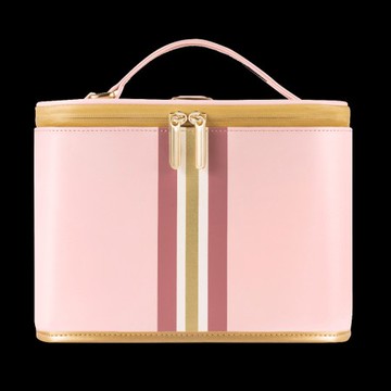 智能UV殺菌包 3分鐘快速除菌 紫外線消毒包 收納包(香檳粉 馬卡灰)香檳粉