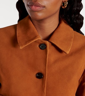 Self-Portrait Suede jacket