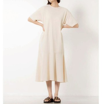 日本帶回 ルノンキュール Lugnoncure 美人魚 魚尾裙 連身裙 白 ￥5,390