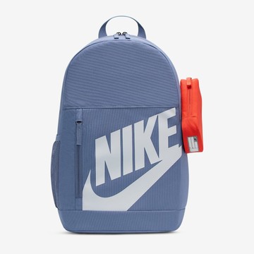【NIKE】Y NK ELMNTL BKPK SHOEBOX 男女 後背包 藍色-HJ4186499
