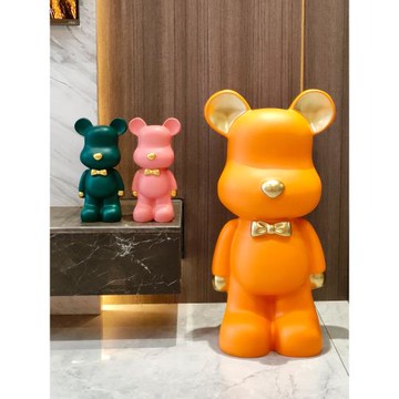 暴力熊存錢罐只進不出儲蓄罐落地大號客廳裝飾品擺件兒童生日禮物