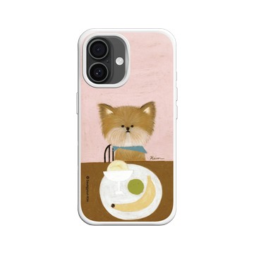 iPhone 16 SolidX 白 - Seungyoun Kim - 狗狗開動囉