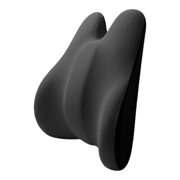 HONDONI 7D雙向可調式記憶靠墊  40 x 13 x 44cm  黑色