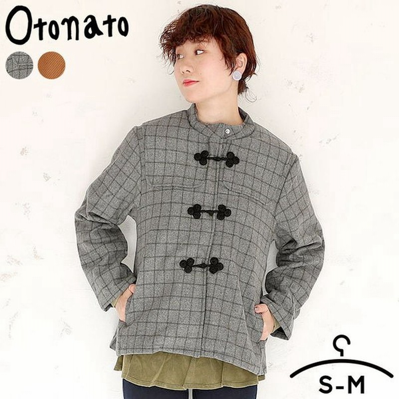 ダッフルコート レディース ウール チェック アウター コート 秋 冬 プレゼント ギフト オトナト ボリュームダッフルコート S M キャメル チェック ブランド 通販 Lineポイント最大0 5 Get Lineショッピング