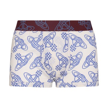 Vivienne Westwood - Off White Cotton Orb Boxers