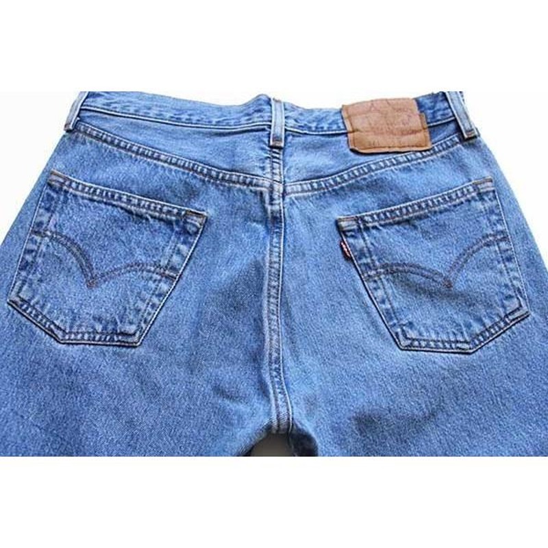 ☆90s メキシコ製 Levi'sリーバイス 501 デニムパンツ w30☆27 ...