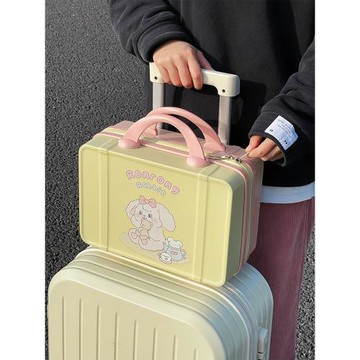 可愛化妝箱女2023新款便攜手提大容量旅行化妝包可掛行李箱收納包