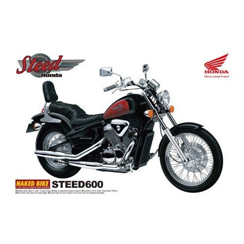 中古即納』{PTM}1/12 バイク No.17 Honda スティード600 プラモデル 