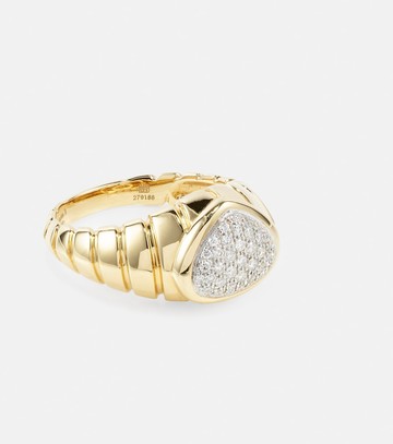 Marina B Timo 18kt gold ring with diamonds