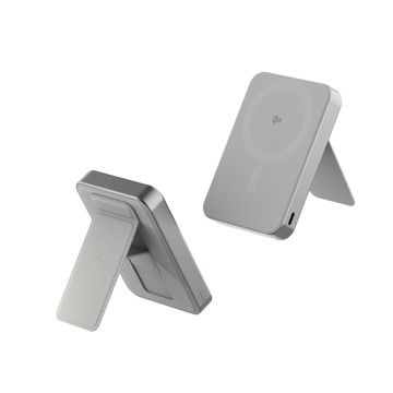 【預購】LITE 超薄充 10000 mAh Qi2 磁吸支架行動電源（ 產品標示 Wh，可帶上飛機 ）