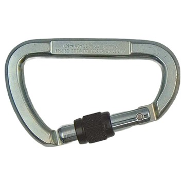 AUSTRIALPIN 大D手動鉤環 長度113mm 寬度70mm 長軸強度40KN  240g  1個  環鋼製 銀色