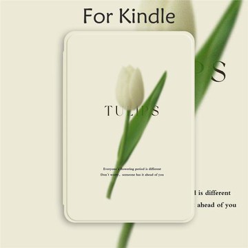 郁金香油畫kindle22/24青春版電子書保護套paperwhite6/5/4/3/kv