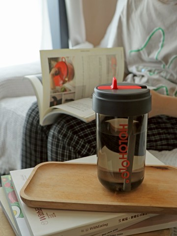 自備水杯最環保【Holoholo】Tonton Cup 吸管隨行杯 - 大 (共6色可選) 外出 運動 水分補充 多喝水 健康 環保 輕巧 隨身攜帶 生日禮