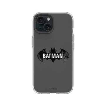 iPhone 15 Clear 透明 - Batman 蝙蝠俠 - Logo