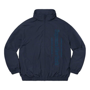 Supreme Side Logo Track Jacket 'Navy'