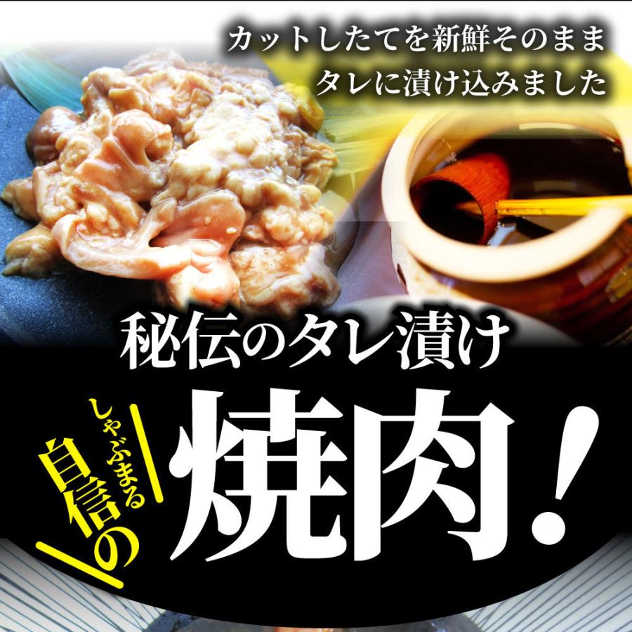 三種 ホルモン ミックス 焼肉 1kg（250ｇ×4パック）秘伝 タレ漬け バーベキュー BBQ 肉 焼くだけ 冷凍キャンプ キャンプ飯