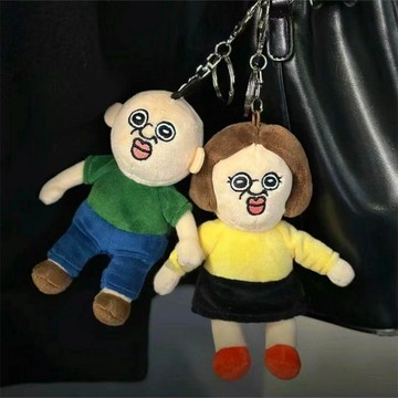 韓國鑰匙扣邦邦玉智掛件玩偶醜萌動漫毛絨周邊可愛布娃娃搞笑 台灣寄出 鑰匙鏈 gmmtv 娃娃 菲比娃娃 楊博文娃娃
