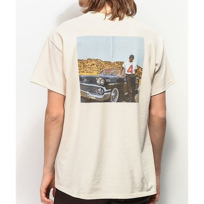 フォーハニッド 4HUNNID メンズ Tシャツ トップス 4Hunnid Photo Cream T-Shirt Natural