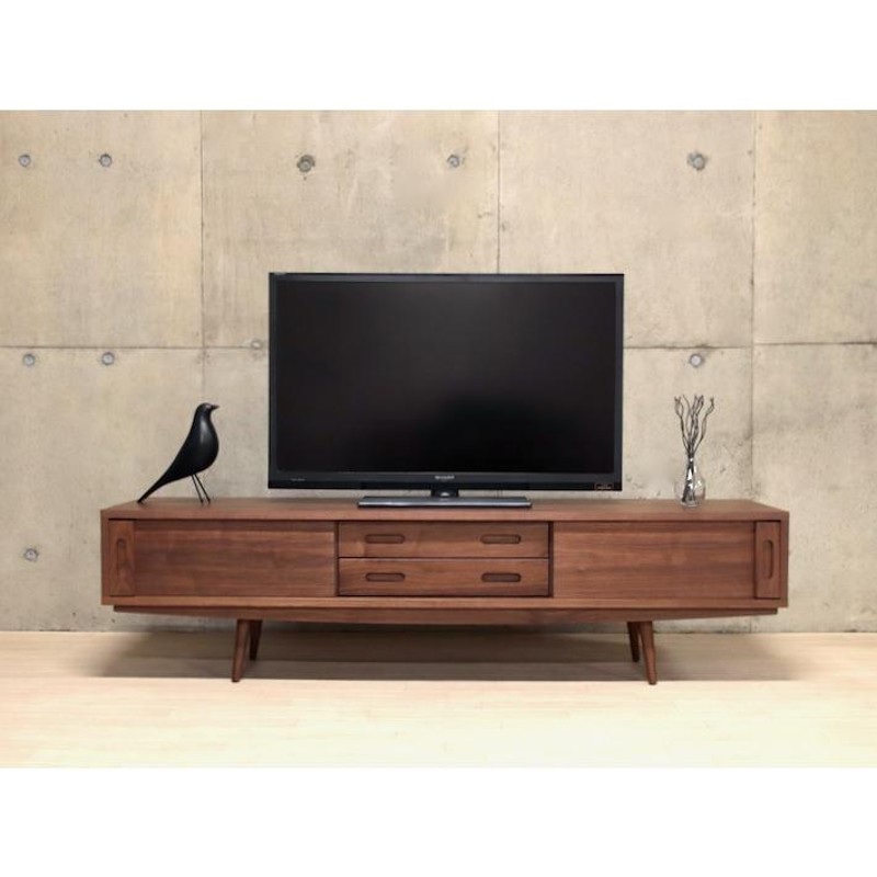 無垢材】テレビボードミッドセンチュリー