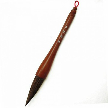 7117 - 【我愛中華筆莊】五號悠然(牛耳毛) 硬毫 大筆 毛長7.8cm ☆台灣品牌 41000P