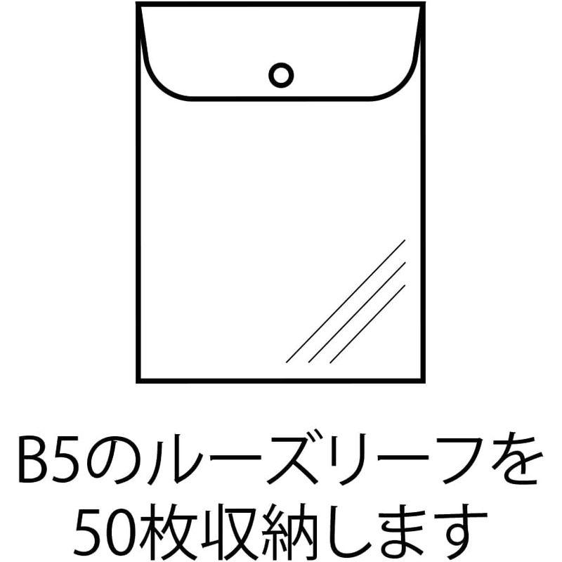 サンリオキャラクターズ ポチャッコ B5 ルーズリーフケース 半透明 収納可