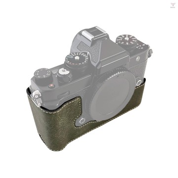 便攜式相機保護套復古風格相機包手提包開口底部設計,帶肩帶更換,適用於 Zf/Z f 相機