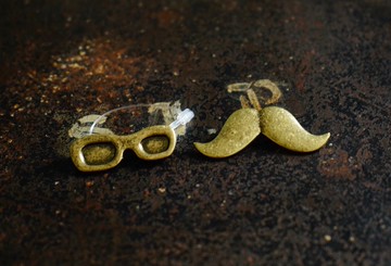 趣味袖珍古著胸針