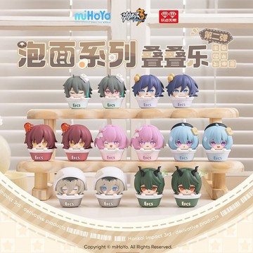 ✨店長優選✨米哈遊崩壞三泡麪系列疊疊樂第二彈潮流盲盒周邊崩鐵擺件官方正品