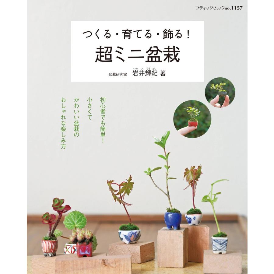 つくる・育てる・飾る! 超ミニ盆栽 電子書籍版   岩井輝紀