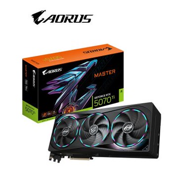 技嘉 AORUS RTX5070Ti MASTER 16G 顯示卡+技嘉 GP UD1000GM PG5 1000W 2.0+技嘉 Z890 AORUS ELITE WIFI7 主機板
