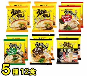 うまかっちゃん お試し 食べ比べセット 各5種 合計12食