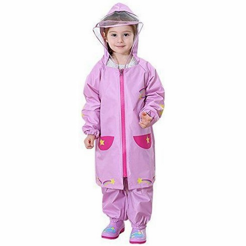 Aoif 子供 レインコート 上下セット 雨具 キッズ レインウェア 男の子 女の子 小学生 通学 カッパ 4609 通販 Lineポイント最大0 5 Get Lineショッピング