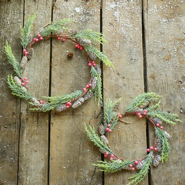 花環掛件環創裝飾幼兒園森系植物角戶外創意景觀別墅庭院花園布置