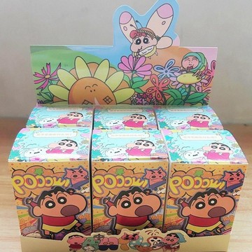 ✨臺灣出貨✨蠟筆小新搞怪cos系列盲盒夢露公仔手辦搞笑桌面擺件玩偶生日禮物