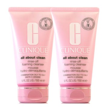 CLINIQUE倩碧 溫和型卸妝慕絲150ml*2 - 雙瓶組 (正統公司貨)