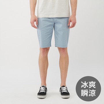 GIORDANO  男裝彈力冰冰短褲 - 73 帆藍