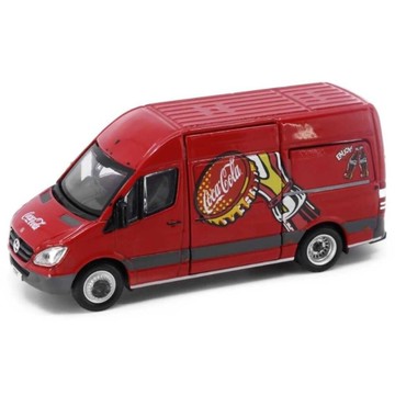 Benz Spriner 可口可樂聯名款模型合金車｜COKE013 Tiny 微影 coca-cola 日本選物 熱銷商品 玩具車 收藏款