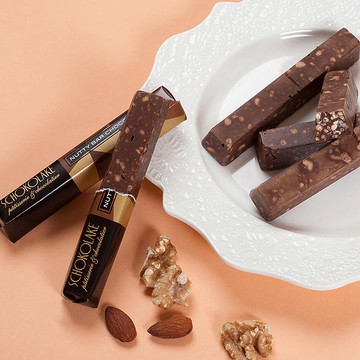 巧克力雲莊-四季堅果巧克力條