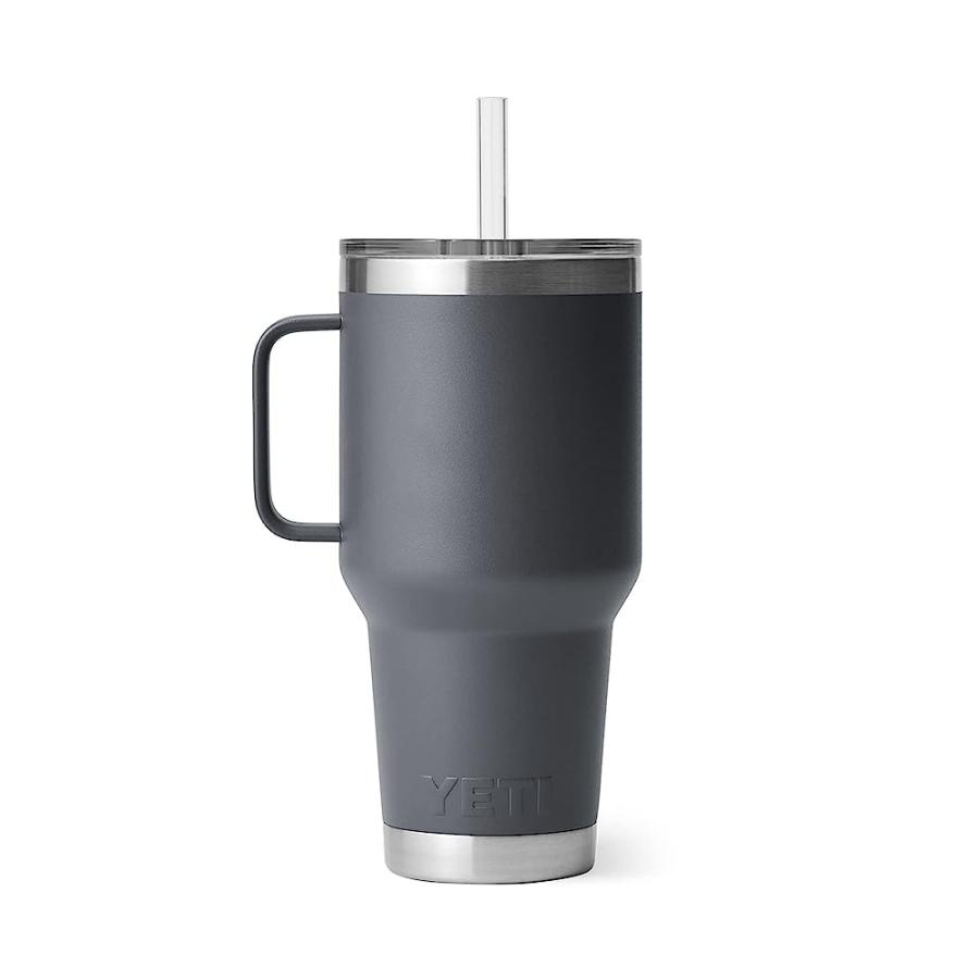 YETI Rambler oz Straw Mug, Vacuum Insulated, Stainless Steel, Navy並行輸入品