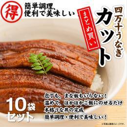 四万十うなぎ 蒲焼カット×10袋正規取扱店 産地直送