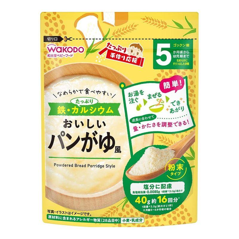 アサヒグループ食品 たっぷり手作り応援 おいしいパンがゆ風 40G