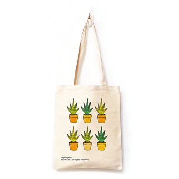 收納包 化妝包 仙人掌 植物 帆布袋 托特包 環保袋 帆布