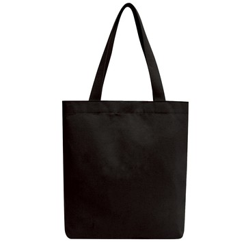okstar 日常素色基本款環保袋 帆布包  黑色  寬 37cm x 長 39cm x 寬 7cm
